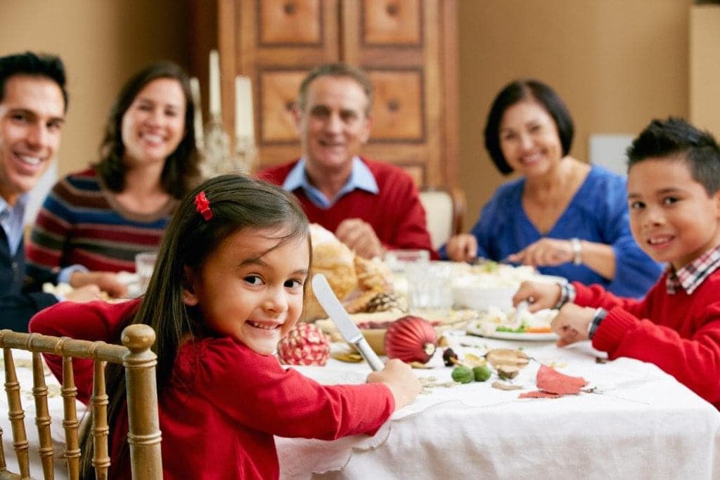 Need Help - family sitting around a dining room table